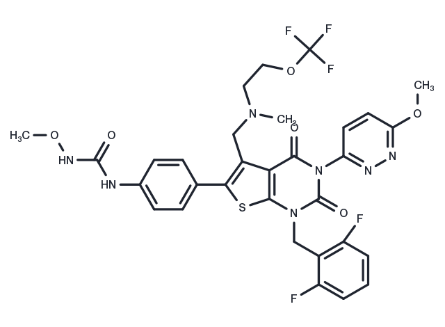 GnRH-R antagonist 1 Chemical Structure