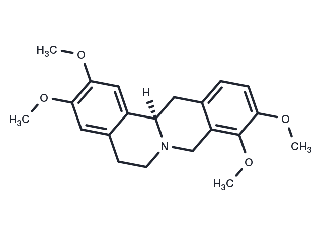 D-tetrahydropalmatine Chemical Structure