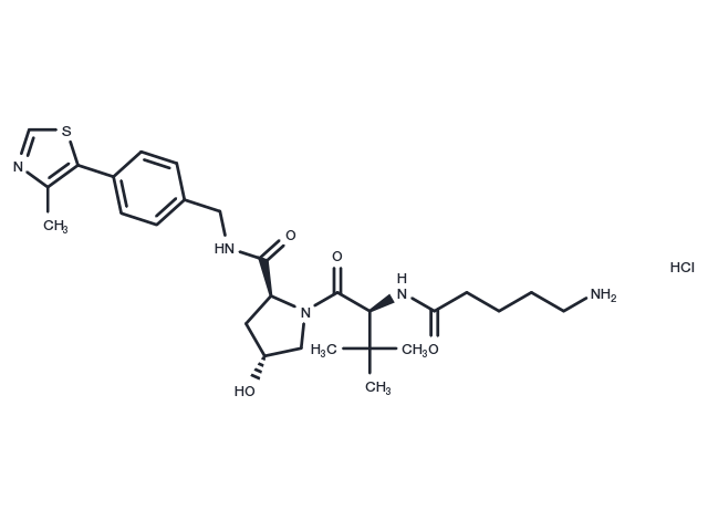 (S,R,S)-AHPC-C4-NH2 hydrochloride