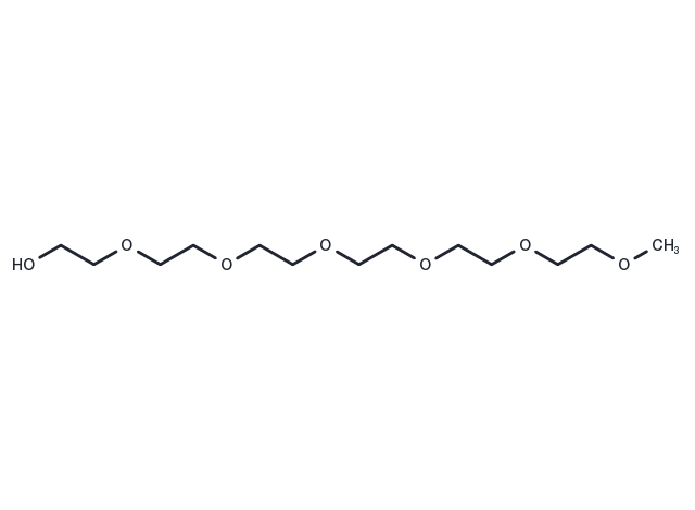 Hexaethylene glycol monomethyl ether Chemical Structure