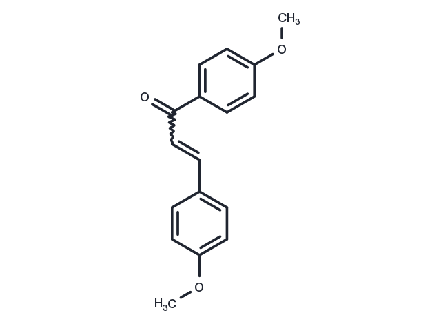 4,4'-Dimethoxychalcone Chemical Structure