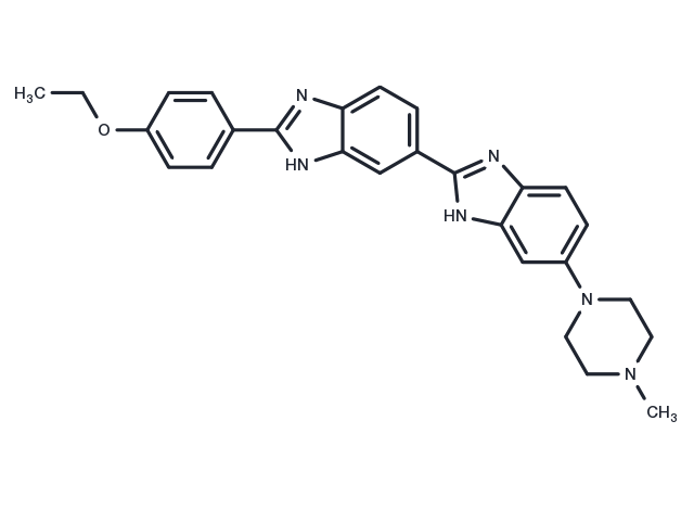 Hoechst 33342 Chemical Structure