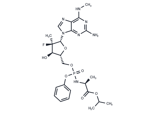 Bemnifosbuvir Chemical Structure