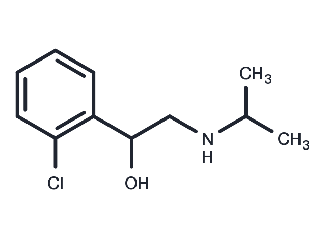 Clorprenaline Chemical Structure