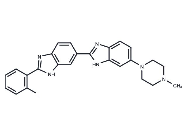 ortho-iodoHoechst 33258 Chemical Structure