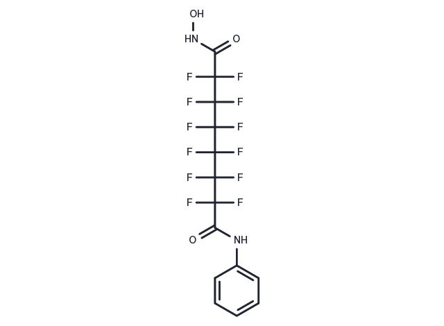 Perfluorinated SAHA Chemical Structure