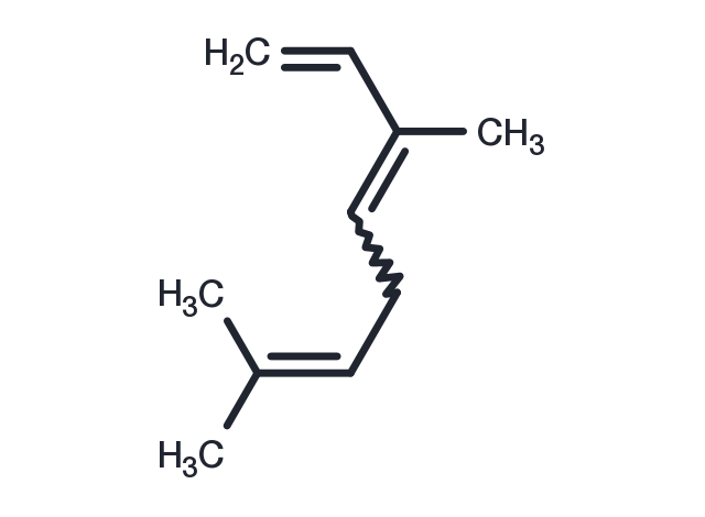 Ocimene Chemical Structure