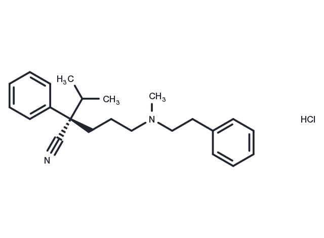 Levemopamil HCl Chemical Structure