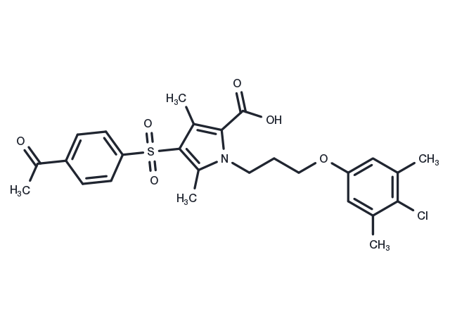 Mcl-1 inhibitor 6 Chemical Structure