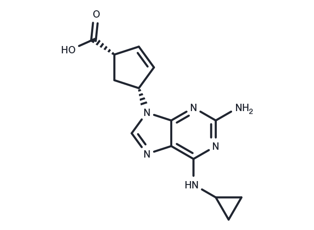 Abacavir Carboxylate Chemical Structure