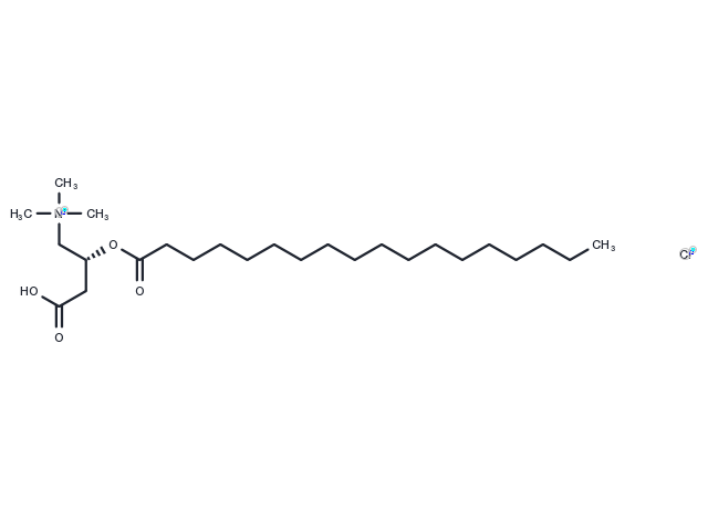 Stearoyl-L-carnitine chloride Chemical Structure