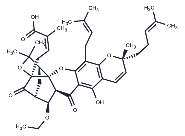 Gambogoic acid B Chemical Structure