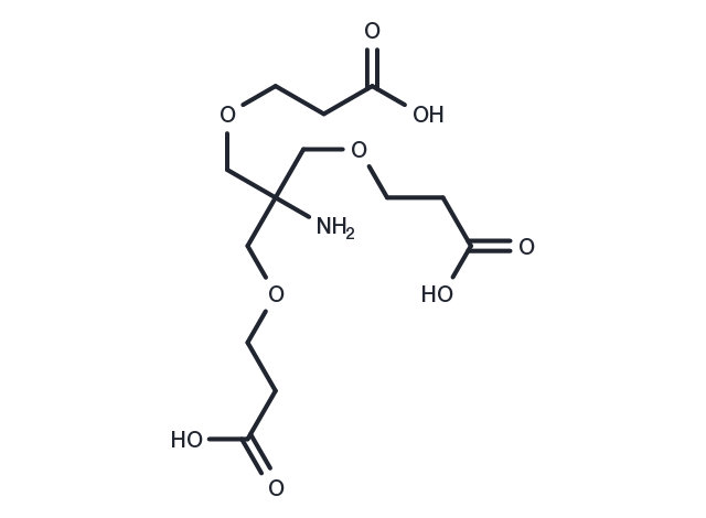 Amino-Tri-(carboxyethoxymethyl)-methane Chemical Structure