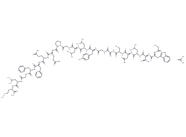 Galantide acetate Chemical Structure