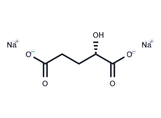 L-2-Hydroxyglutaric acid disodium Chemical Structure