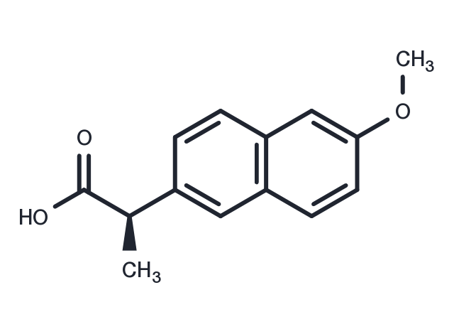 (R)-Naproxen Chemical Structure