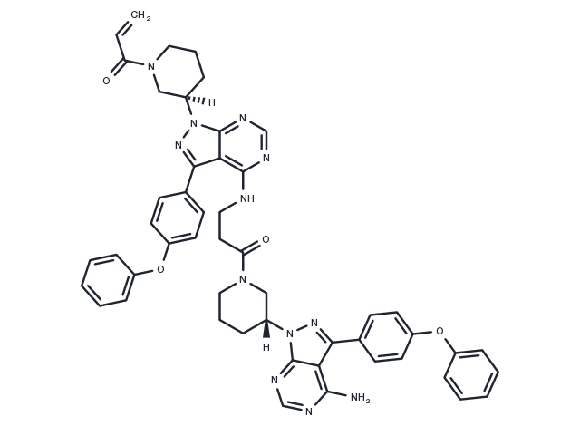 Ibrutinib dimer Chemical Structure