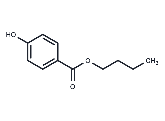 Butylparaben Chemical Structure