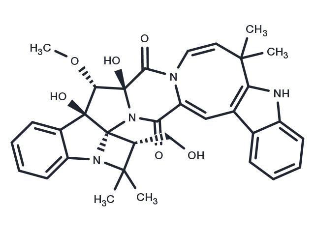 Okaramine D Chemical Structure