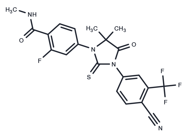 Enzalutamide Chemical Structure