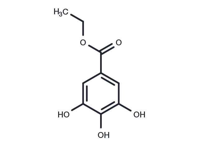 Ethyl gallate Chemical Structure