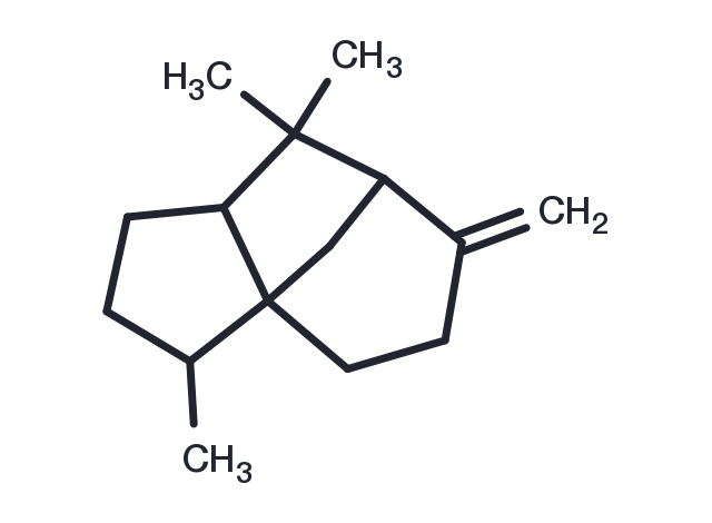 (+)-beta-Cedrene Chemical Structure