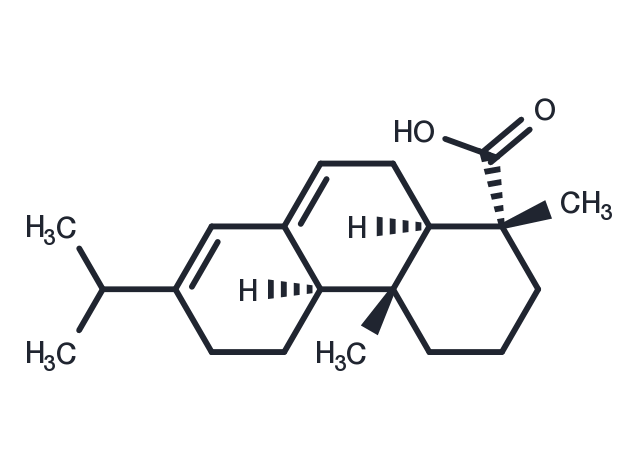 Abietic Acid Chemical Structure