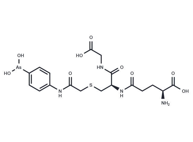 Glutathione arsenoxide Chemical Structure