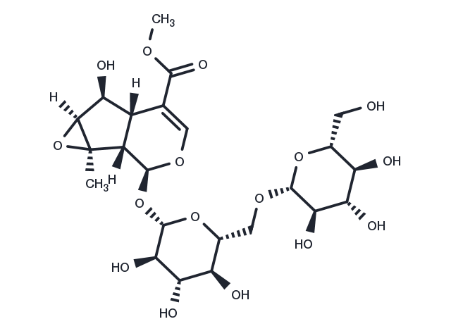 6′-O-β-D-Glucopyranosylphlorigidoside C Chemical Structure