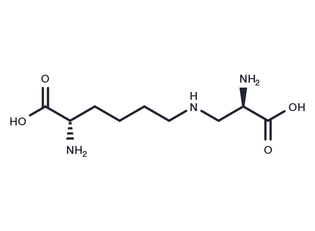 Lysinoalanine, (S,R)- Chemical Structure