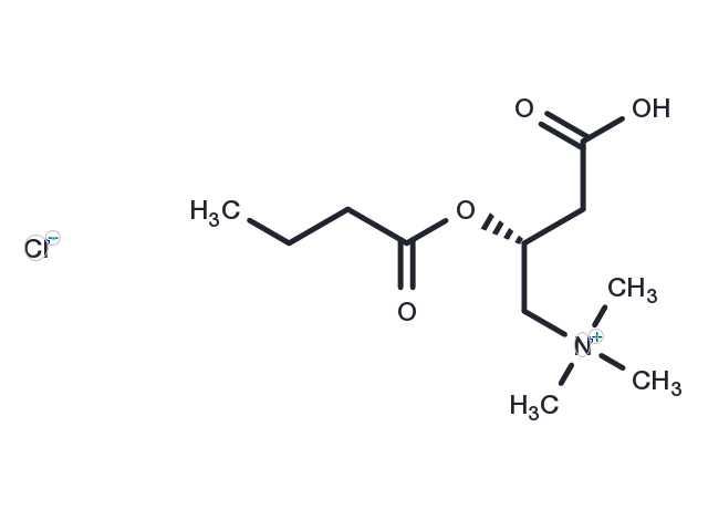 Butyryl-L-carnitine (chloride) Chemical Structure