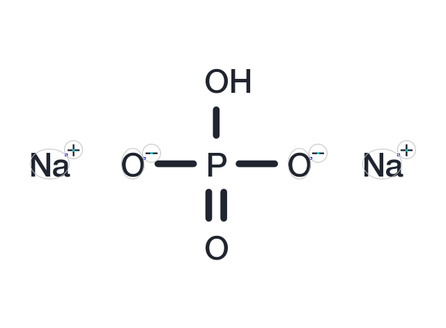 Disodium Phosphate Chemical Structure