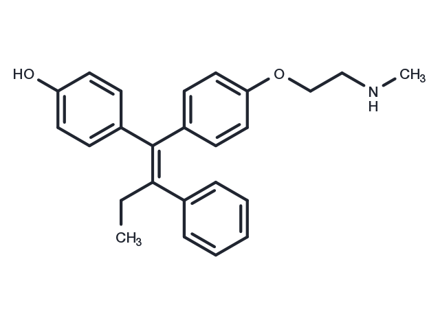 Endoxifen (Z-isomer) Chemical Structure