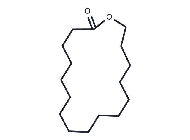 Hexadecanolactone Chemical Structure