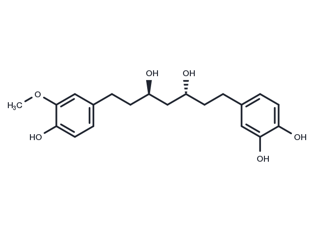 (3R,5R)-1-(4-Hydroxy-3-methoxyphenyl)-7-(3,4-dihydroxyphenyl)heptane-3,5-diol Chemical Structure