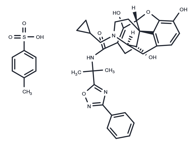 Naldemedine tosylate Chemical Structure