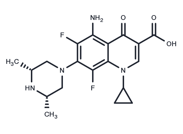 Sparfloxacin Chemical Structure