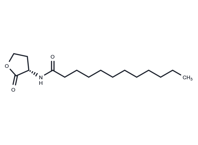 N-dodecanoyl-L-Homoserine lactone Chemical Structure