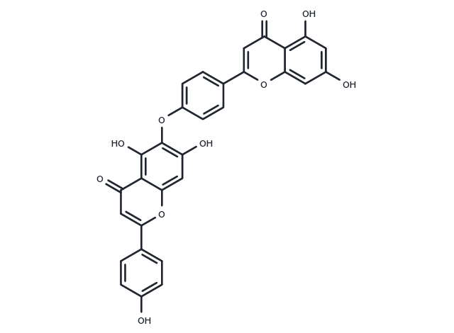 Hinokiflavone Chemical Structure