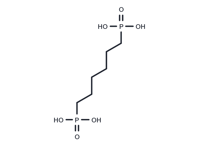 Hexane-1,6-diyldiphosphonic acid Chemical Structure