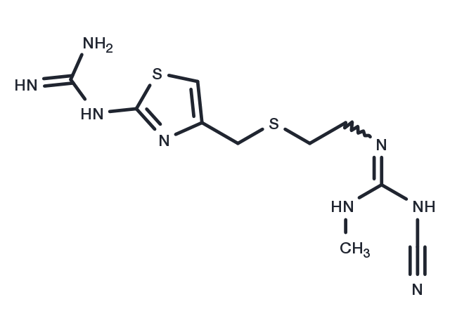 Tiotidine Chemical Structure