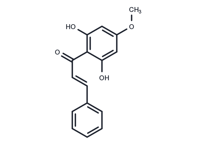 Pinostrobin chalcone Chemical Structure