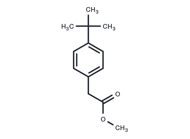 Methyl p-tert-butylphenylacetate Chemical Structure