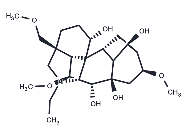 Delcosine Chemical Structure