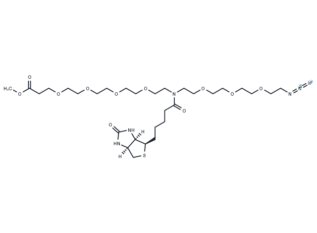 N-(Azido-PEG3)-N-Biotin-PEG4-methyl ester