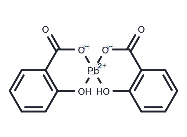 Lead salicylate Chemical Structure
