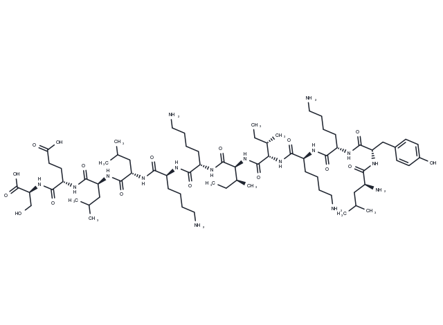 Platelet factor 4 (59-70) Chemical Structure