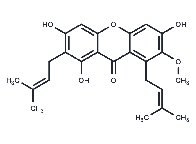 alpha-Mangostin Chemical Structure