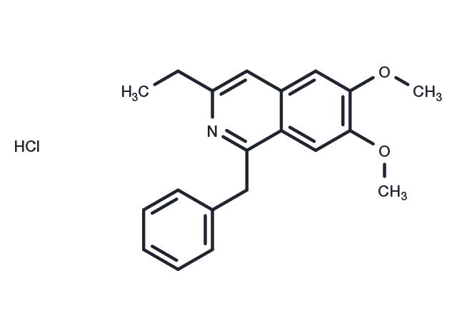Moxaverine hydrochloride Chemical Structure