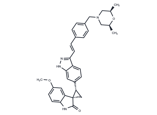 Ocifisertib（CFI-400945 free base） Chemical Structure